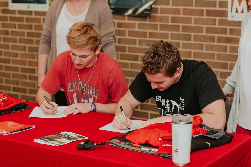 Trevor and Grant get ready for a successful career in facilities services.