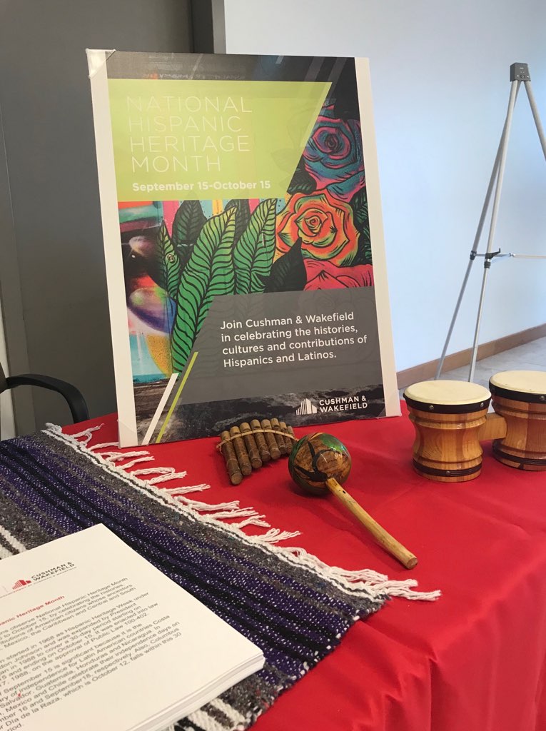C&W Services organized a Hispanic Heritage Month event for employees in Phoenix. 
