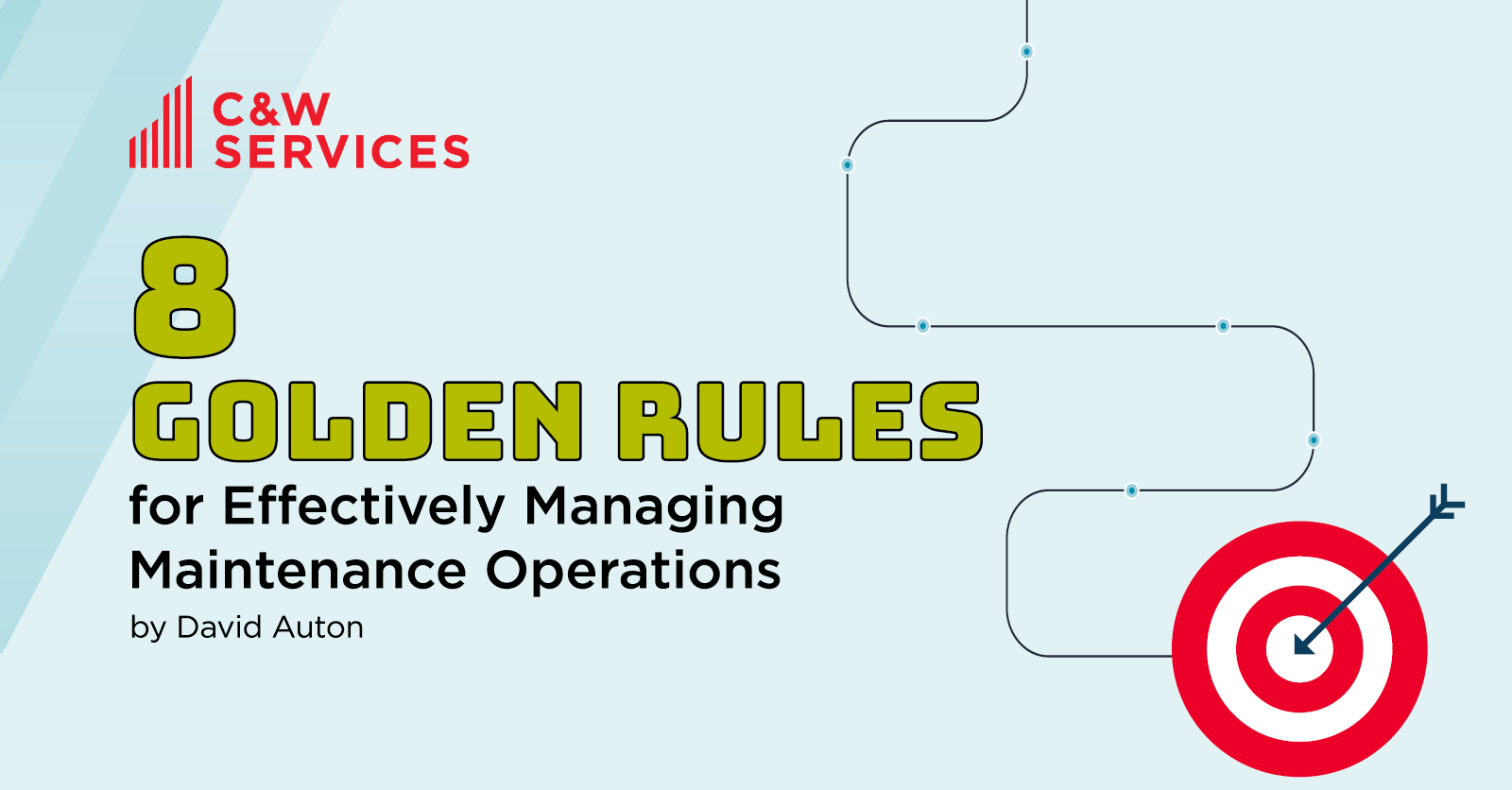 8 golden rules for effectively managing maintenance operations.
